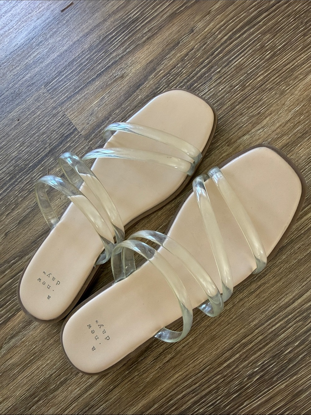 A New Day Clear Strap Sandal